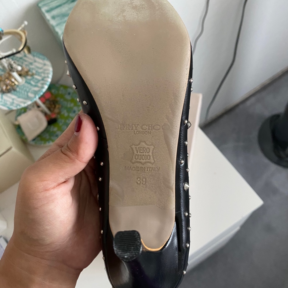 NWT - Jimmy Choo - Studded Pump - Picture 4 of 5